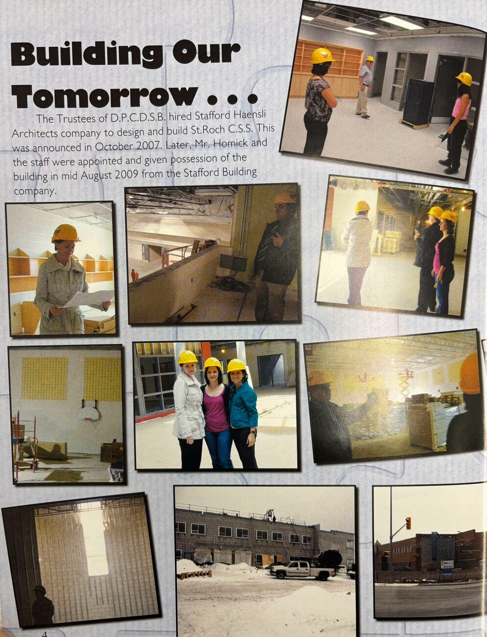 building our tomorrow poster