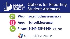 Options for Reporting Student Absences